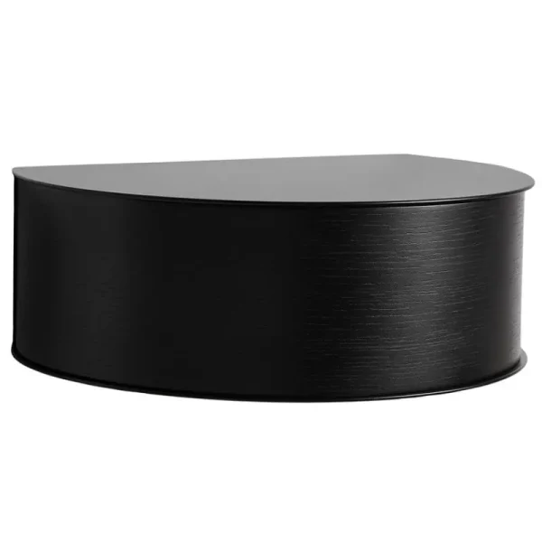 Muuto Regale-Woud Wandmontierte Wallie Schublade, schwarz