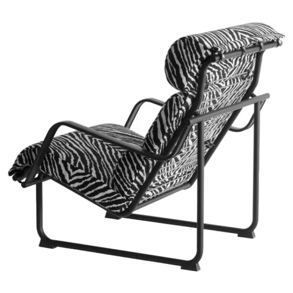 Carl Hansen & Su00f8n Sitzgelegenheiten-Yrjö Kukkapuro Remmi Loungesessel, Schwarz - Artek Zebra