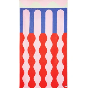 ZigZagZurich Badezimmertextilien^Santa Monica XL Handtuch, 100 x 180 cm, mehrfarbig
