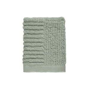 Zone Denmark Badezimmertextilien^Classic Waschlappen, 30 x 30 cm, Matcha Green